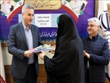 مراسم تکریم بانوان فرمانداری پردیس به مناسبت ولادت حضرت زهرا(س)