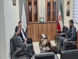 دیدار بخشدار بومهن با رئیس اداره تعزیرات