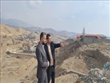 بازدید بخشدار بومهن در خصوص ساخت‌وسازهای غیرمجاز در روستاهای بخش بومهن