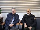 دیدار فرماندار و فرمانده انتظامی شهرستان پردیس با شهردار پردیس