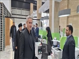 بازدید فرماندار و امام جمعه شهرستان پردیس از شعبه بانک قرض‌الحسنه مهر ایران