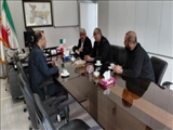دیدار معاون عمرانی فرماندار پردیس با رئیس حوزه بانک مسکن شرق استان تهران