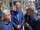 بازدید معاون عمرانی استاندار تهران از واحدهای مسکونی آسیب دیده شهرستان پردیس در جنگ رمضان