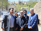 بازدید معاون عمرانی استاندار از مدرسه 15 کلاسه در حال احداث شهید سلامی شهرستان پردیس