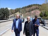 پایش میدانی میزان ذخیره و ورودی آب به سد لتیان از سوی معاون عمرانی استاندار تهران