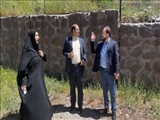 بازدید مسئولان از ساختمان کتابخانه سعیدآباد جاجرود
