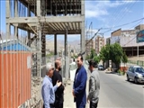 بازدید معاون فرماندار پردیس از ساخت و سازهای شهر بومهن