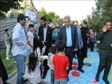 برپایی جشن عید سعید غدیر خم در مقبرالشهدا شهر سعید آباد جاجرود