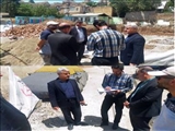 بازدید معاون عمرانی فرماندار پردیس از روند ساخت مدرسه ۱۲ فروردین و پروژه‌های نوسازی مدارس بومهن