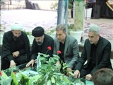 ادای احترام مسئولان شهرستان پردیس به شهدای گمنام و شهدای جنگ رمضان در هفته قوه قضائیه