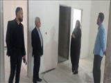 بازدید معاون عمرانی فرمانداری پردیس از پروژه کتابخانه عمومی بومهن