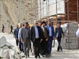 بازدید میدانی فرماندار پردیس از پروژه پلی‌کلینیک تخصصی فاز ۱۱ / تأکید بر تسریع در تکمیل سرانه‌های درمانی شهرستان