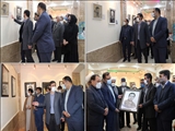 بازدید سرپرست فرمانداری اسلامشهر از نمایشگاه انفرادی طراحی و نقاشی «پروانه های عاشق» 