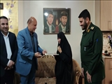 دیدار سرپرست فرمانداری اسلامشهر با خانواده سه شهید در اسلامشهر، چهاردانگه و احمدآباد مستوفی