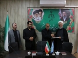 تجلیل فرماندار اسلامشهر از رئیس دادگستری و دادستان شهرستان