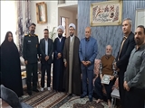 دیدار فرماندار و امام‌جمعه اسلامشهر با چهار جانباز سرافراز هشت سال دفاع مقدس
