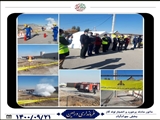 مانور مدیریت بحران در بخش جواد آباد  شهرستان ورامین بر گزار گردید . 