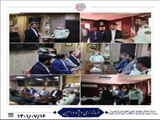 دیدار ریاست و اعضای شورای تامین شهرستان ورامین با فرمانده نیروی انتظامی شرق استان تهران