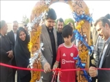 افتتاح زمین چمن مصنوعی در یکی از مدارس روستایی بخش جوادآباد 