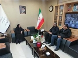 دیدار بخشدار مرکزی ورامین با رئیس اداره پست