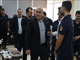 دیدار بخشدار آفتاب با آتش‌نشانان ایستگاه ۱۳۳ روستای رسالت در روز آتش‌نشان
