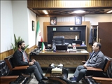دیدار مسئول کمیته اقشار قرارگاه مرکزی شهید همدانی سپاه تهران بزرگ با فرماندار تهران