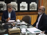 دیدار و گفت و گوی معاون استاندار و فرماندار تهران با مدیرکل کتابخانه های عمومی استان تهران