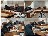برگزاری جلسه با موضوع حجاب و عفاف