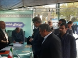 برپایی میز خدمت در نماز جمعه تهران