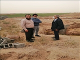 بازدید میدانی بخشدار فشافویه از اراضی کشاورزی بخش