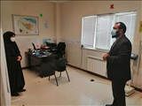 بازدید سرزده بخشدار فشافویه از خانه بهداشت روستای ابراهیم آباد