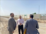  بازدید شهردار باقرشهر از پروژه جاده سایت
