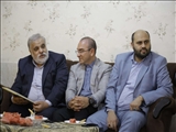  دیدار شهردار باقرشهر با خانواده معزز شهید امیر پوردارایی 
