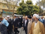 مراسم تشییع و تدفین آیت الله اختری در جوار حرم عبدالعظیم حسنی (ع) برگزار شد