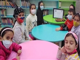 برگزاری نشست قصه گویی در کتابخانه عطر گل محمدی شهرستان ری