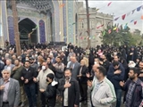 نوجوان شهید در آستان شیخ صدوق (ره) آرام گرفت