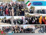 همایش پیاده‌روی خانوادگی به مناسبت هفته بسیج در شهر حسن‌آباد