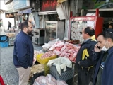 بازدید سرزده بخشدار فشافویه از بازار شهر حسن آباد