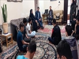 دیدار مدیر و معاون بهزیستی شهرستان ری از مرکز شبه خانواده