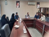 نشست و هم اندیشی مدیر بهزیستی شهرستان ری با بخشدار فشافویه
