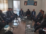 دیدار نوروزی مدیر عامل شرکت آبفای شهرری با نماینده مجلس شورای اسلامی 