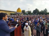 جلوه ای با شکوه از نماز عید سعید فطر در شهر حسن آباد فشافویه