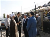 بازدید معاون هماهنگی امور عمرانی استانداری تهران از بخش کهریزک