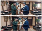 دیدار فرمانده سپاه ناحیه حضرت روح الله (ره) با شهردار باقرشهر به مناسبت روز شهرداری ها