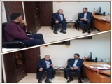 دیدار شهردار باقرشهر با رئیس اداره بنیاد شهید و امور ایثارگران شهرستان ری