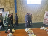 بسته های مومنانه شب یلدا در بخش قلعه نو توزیع شد
