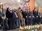 آئین افتتاح نخستین دوره از جام "جوان پهلوان" در باقرشهر