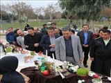 "بهار در بهار" در باقرشهر/ بوستان عطر سیب میزبان بانوان هنرمند و خلاق