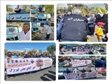 حضور آبفای منطقه ۶ در راهپیمایی عظیم روز قدس