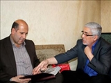 مدیرکل بنیاد شهرستان‌های استان تهران با جانباز هنرمند و خالق عکس‌های ماندگار دوران معاصر دیدار کرد